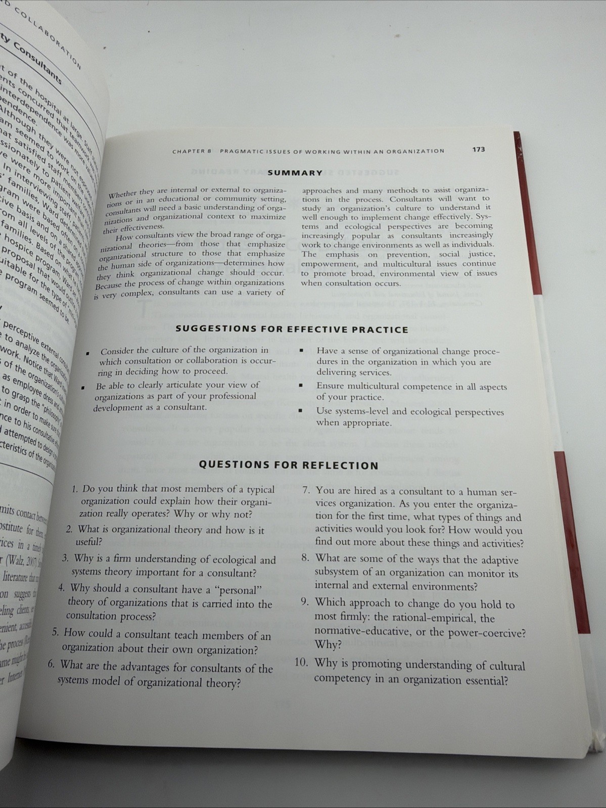 Psychological Consultation and Collaboration in School and Community Settings by
