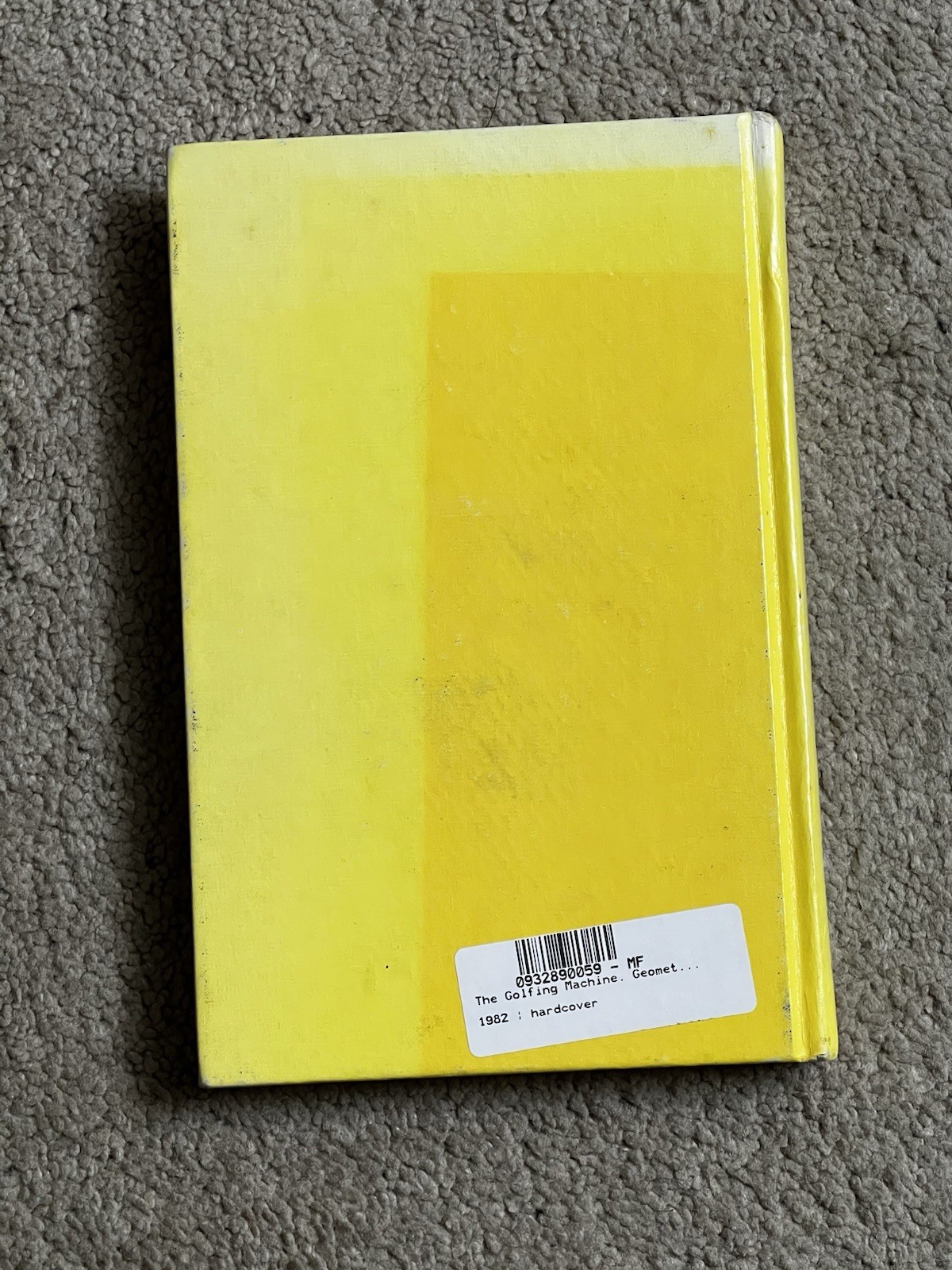 The Golfing Machine by Homer Kelley Geometric Golf 1982 Hardcover