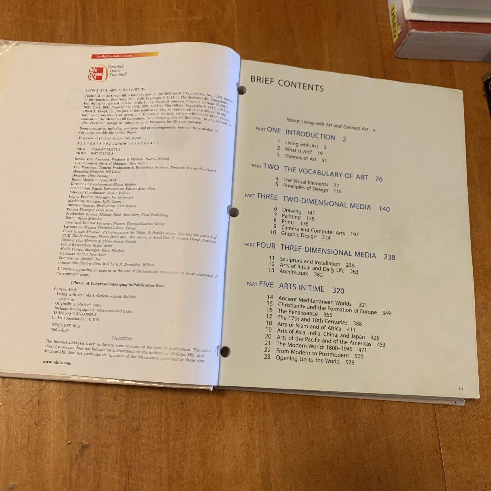 Living with Art 10th Edition Mark Getlein Interior Design Textbook