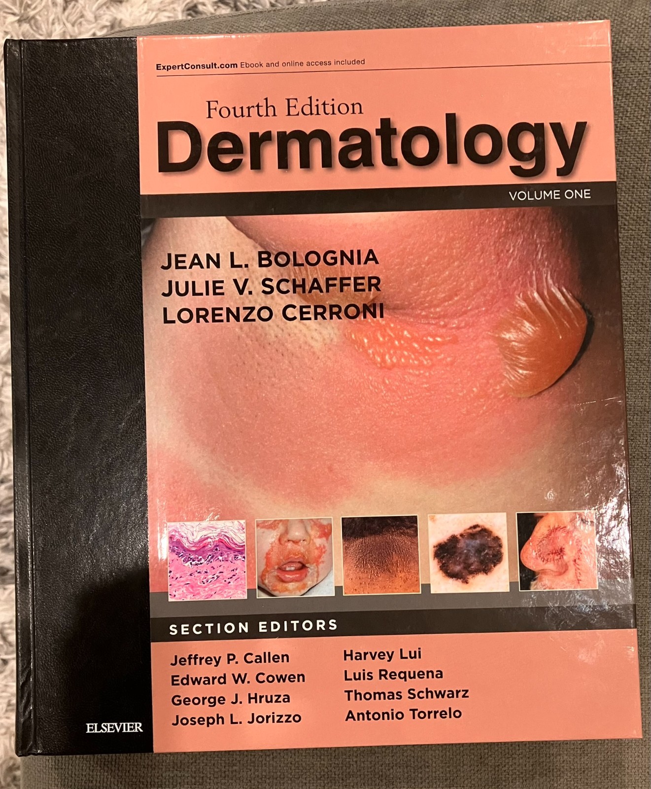 Dermatology, 4th Edition: 2-Volume Hardcover Set by Bolognia, et al – BOOKS ONLY