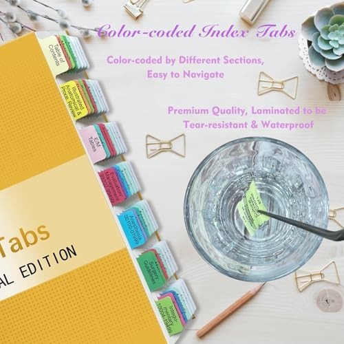 2026 CPT Professional Edition Index Tabs – 96 Color-Coded, Laminated Bookmarks &
