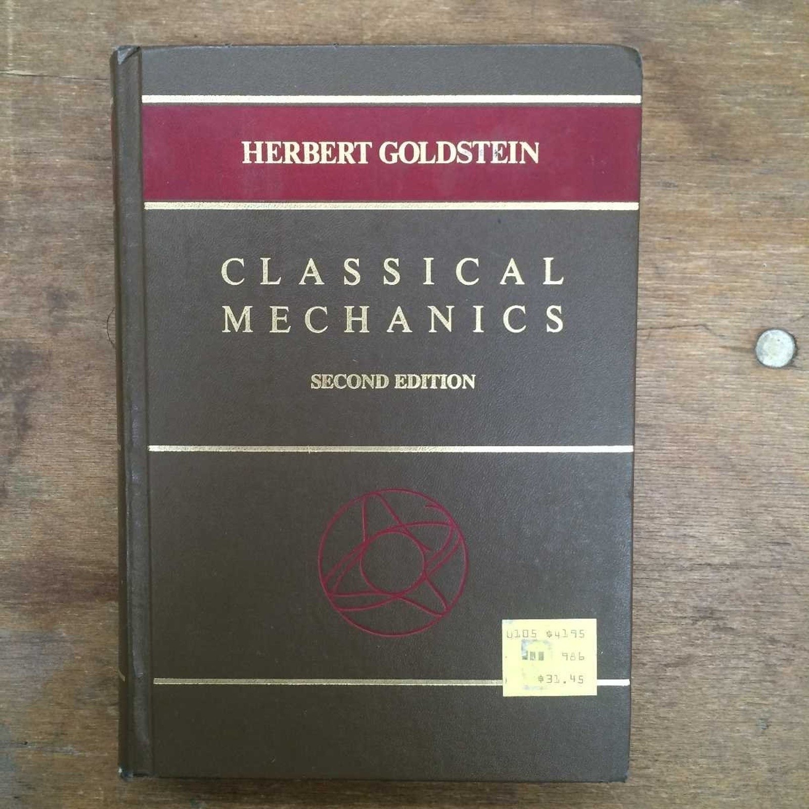 Classical Mechanics by Herbert Goldstein (1980) Hardcover