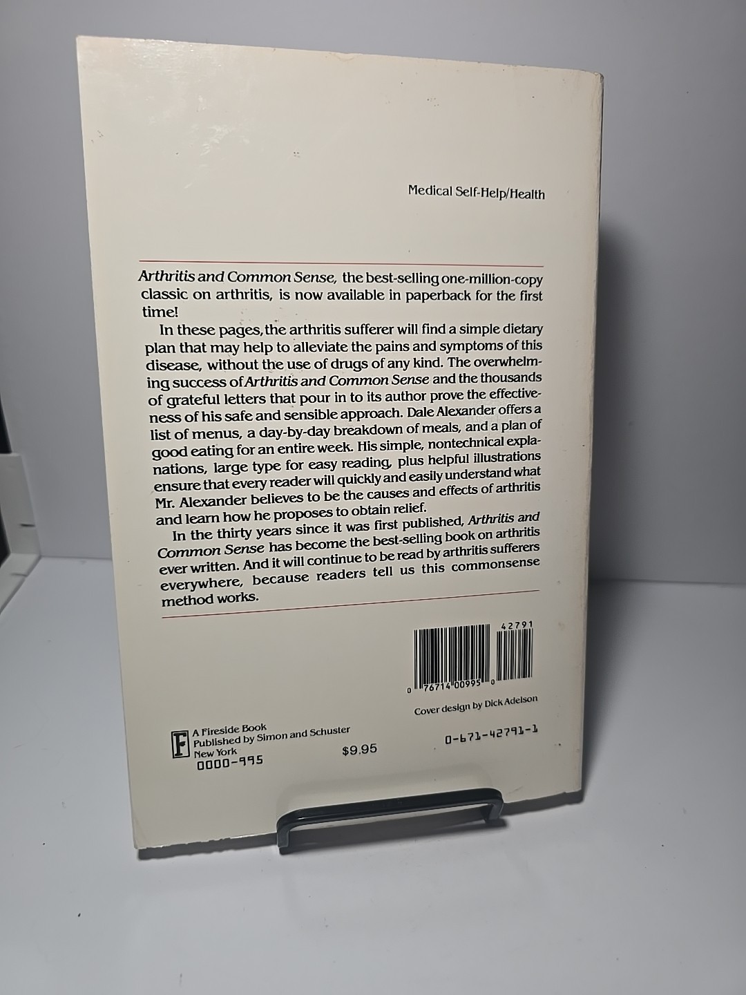 Arthritis and Common Sense by Alexander, Dale Paperback Book Large Type