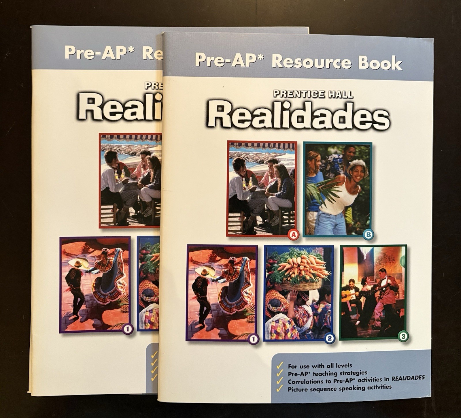 Prentice Hall Realidades Pre-Spanish and Pre-AP Spanish Workbooks