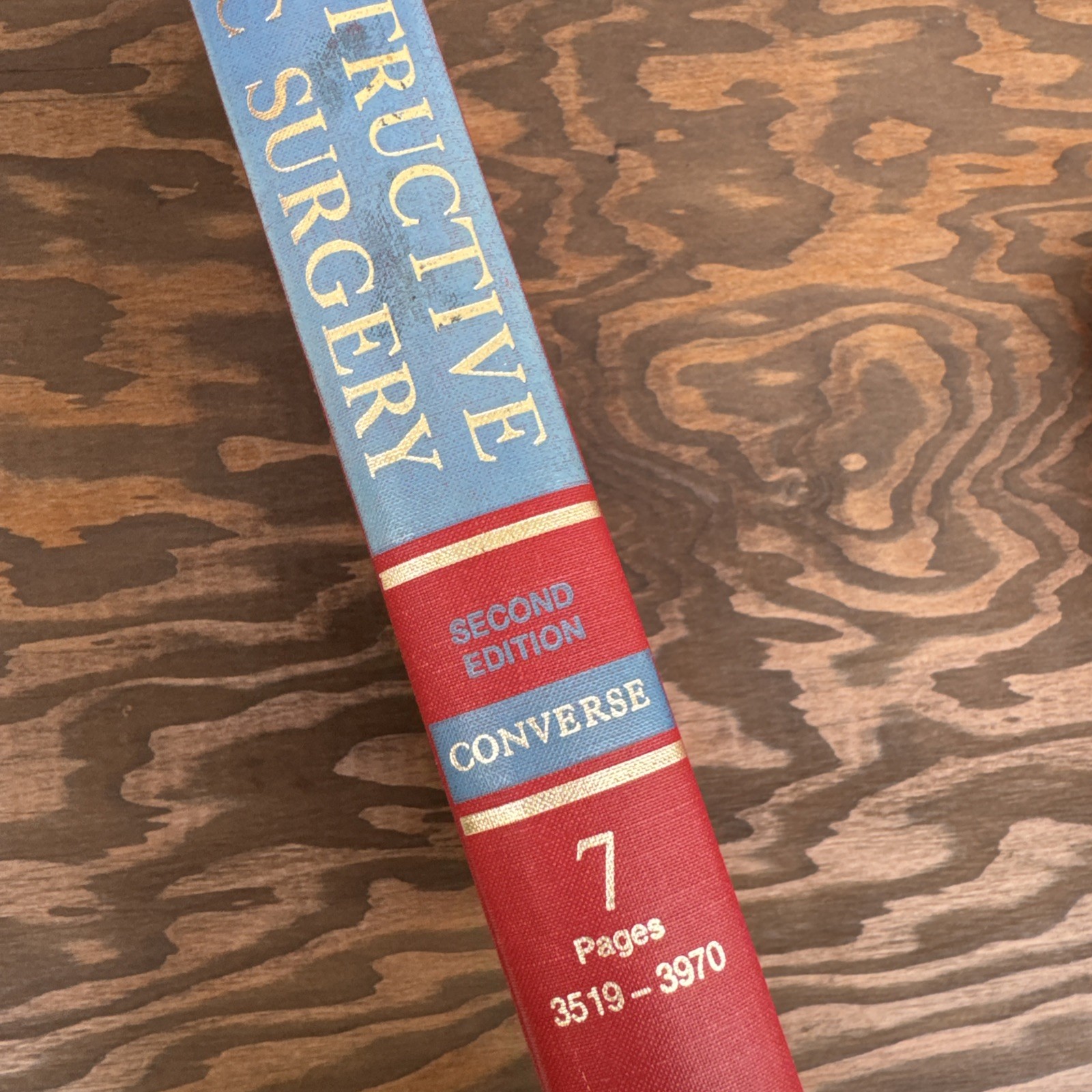 RECONSTRUCTIVE PLASTIC SURGERY: PRINCIPLES AND PROCEDURES John Converse 7 Vol