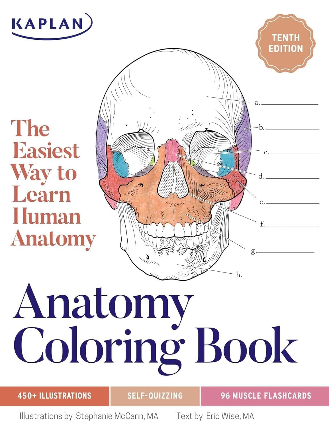 Anatomy Coloring Book with 450+ Realistic Medical Illustrations