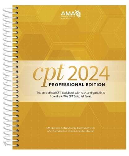 CPT Professional 2024 by American Medical Association: Nouveau