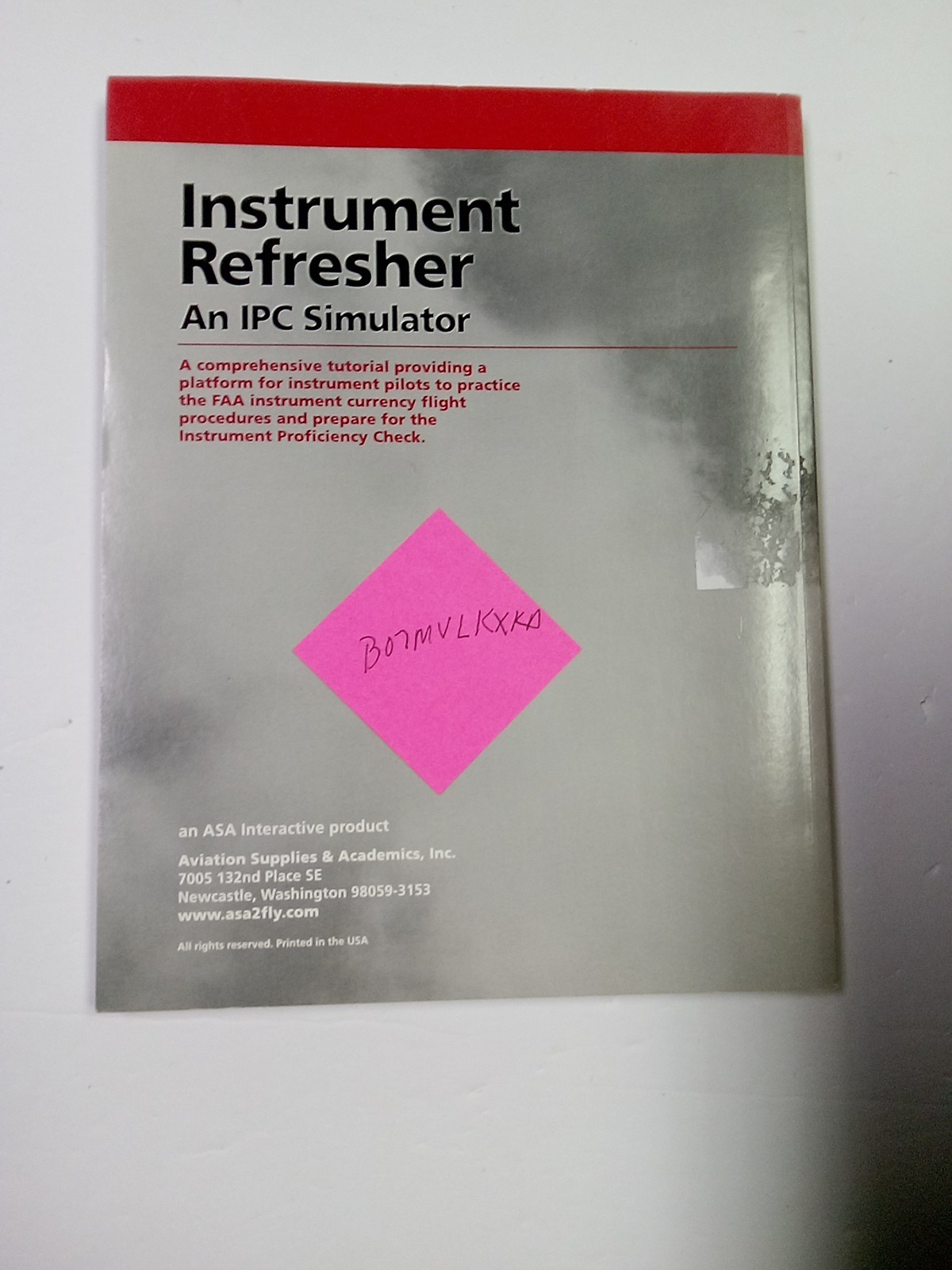 Instrument Refresher An IPC Simulator Pilot’s Operating Handbook