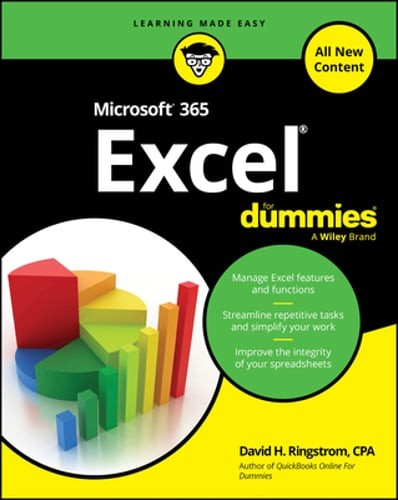 Microsoft 365 Excel for Dummies by David H Ringstrom: Nouveau