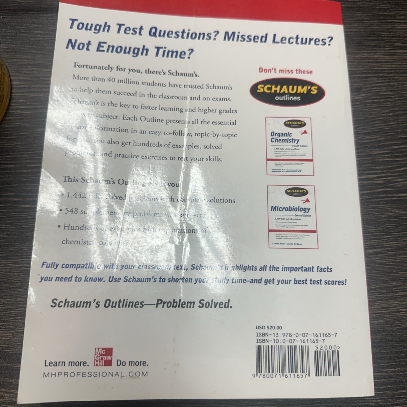 Schaum’s Outline of General, Organic, and Biochemistry for Nursing and Allie…