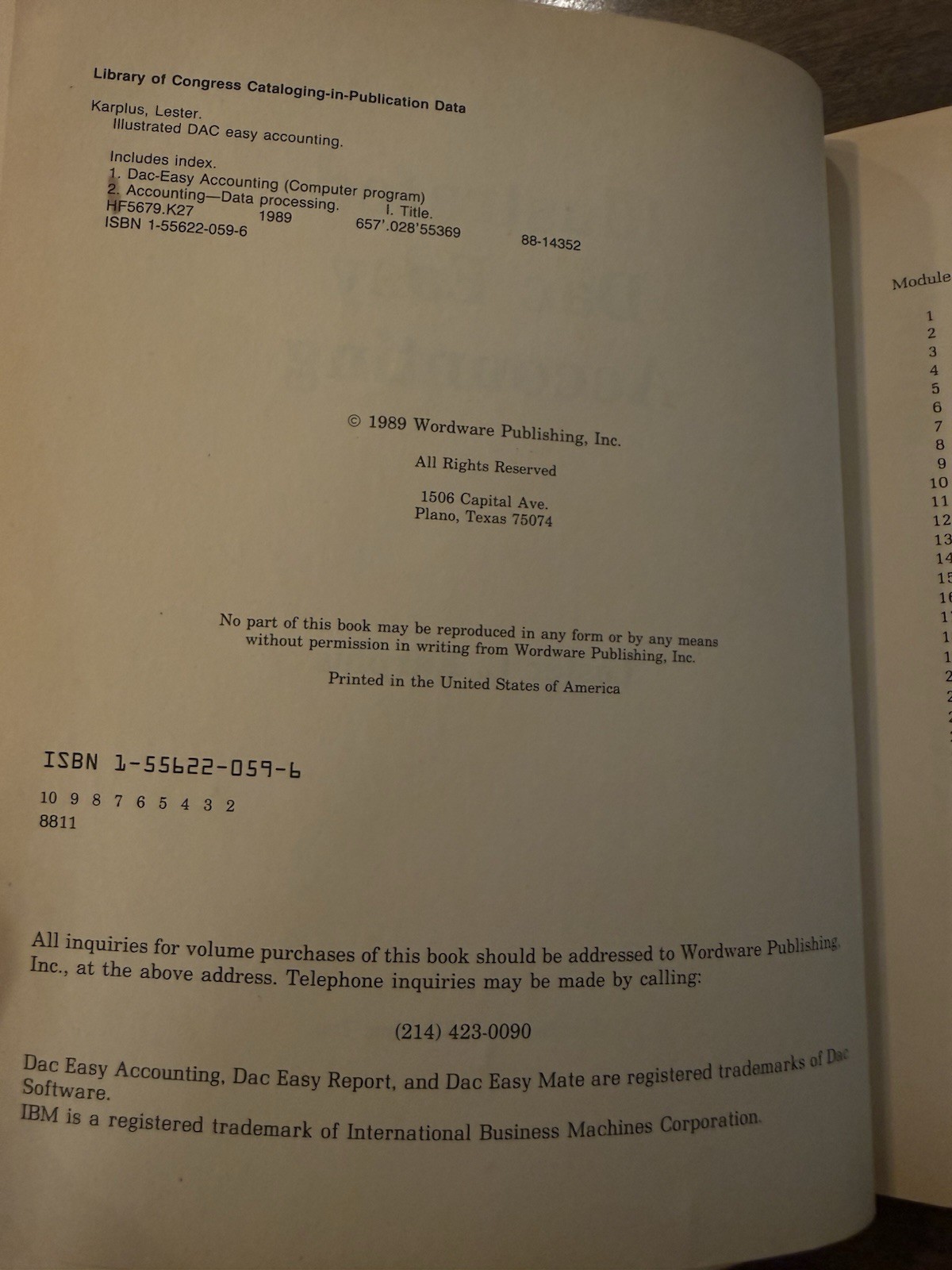 1988 Illustrated Dac Easy Accounting