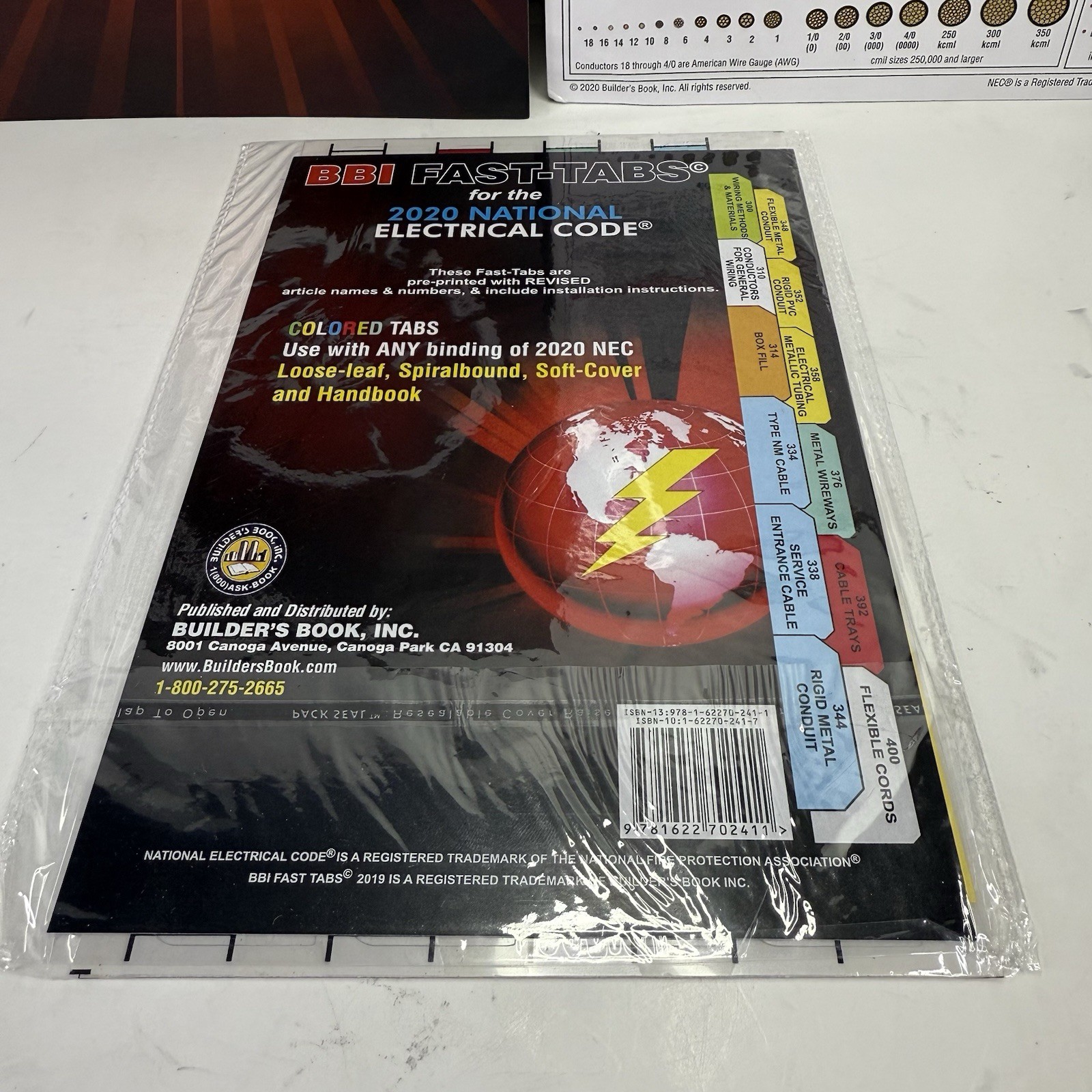 NFPA 70 National Electrical Code 2020 Edition Paperback with Index Tabs NEW