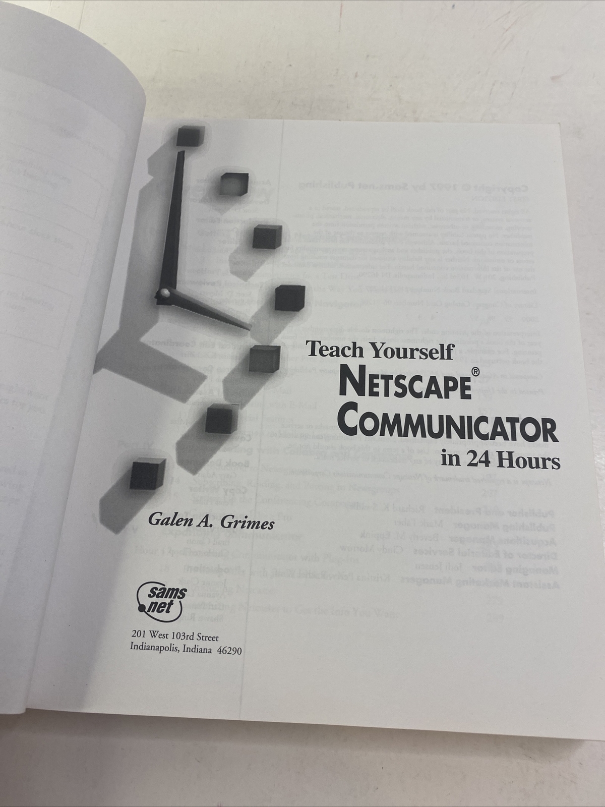 Teach Yourself Netscape Communicator 4 in 24 Hours – Galen A. Grimes (1997, PB)