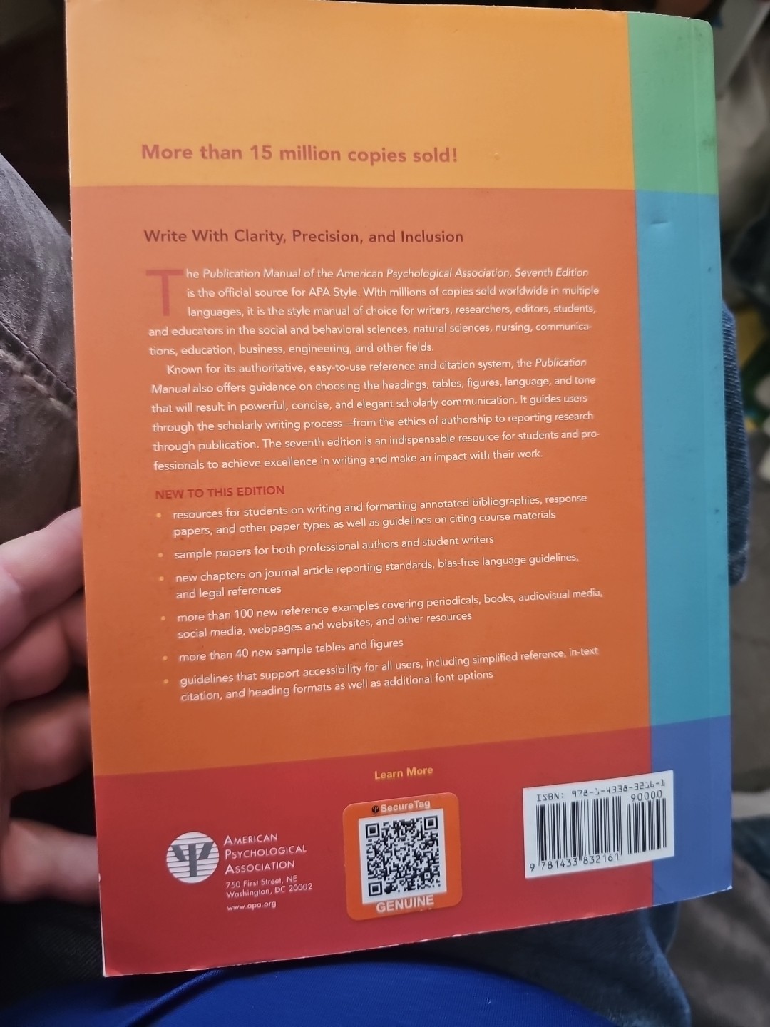 Publication Manual (Official) 7th Edition of the American Psychological D6