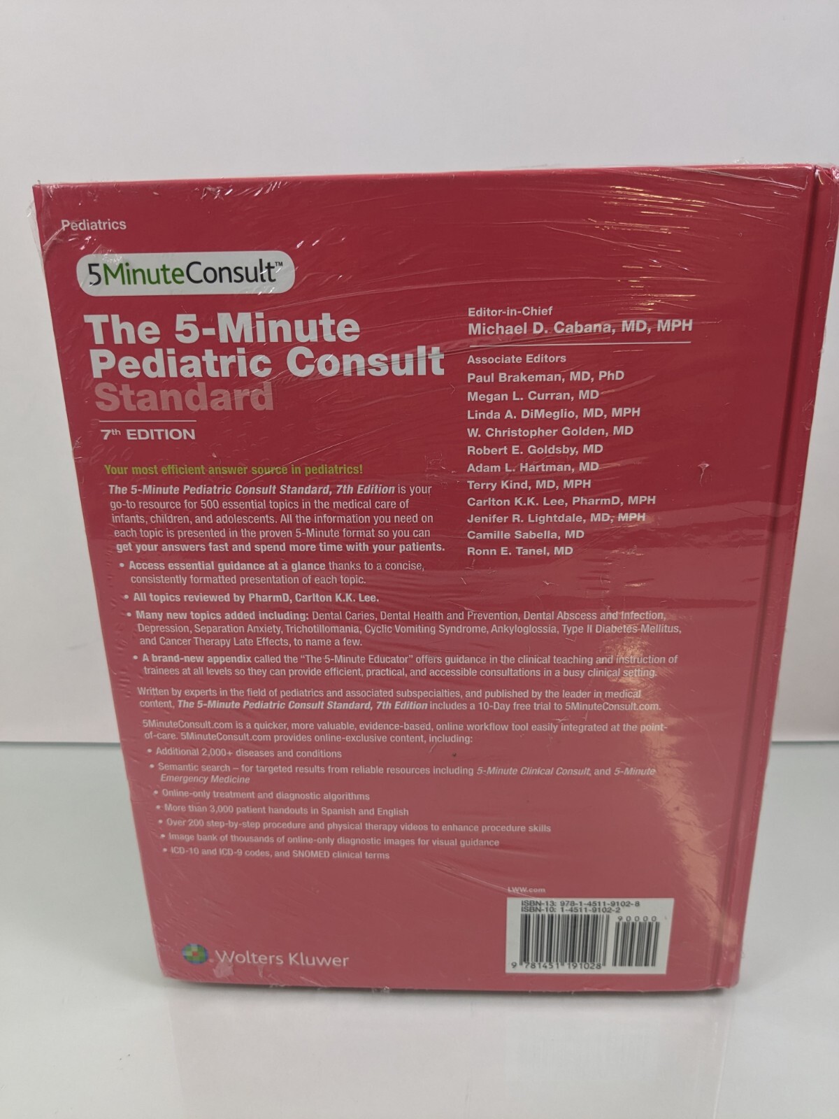 The 5-Minute Pediatric Consult Standard Edition: 10-day Enhanced Online Sealed