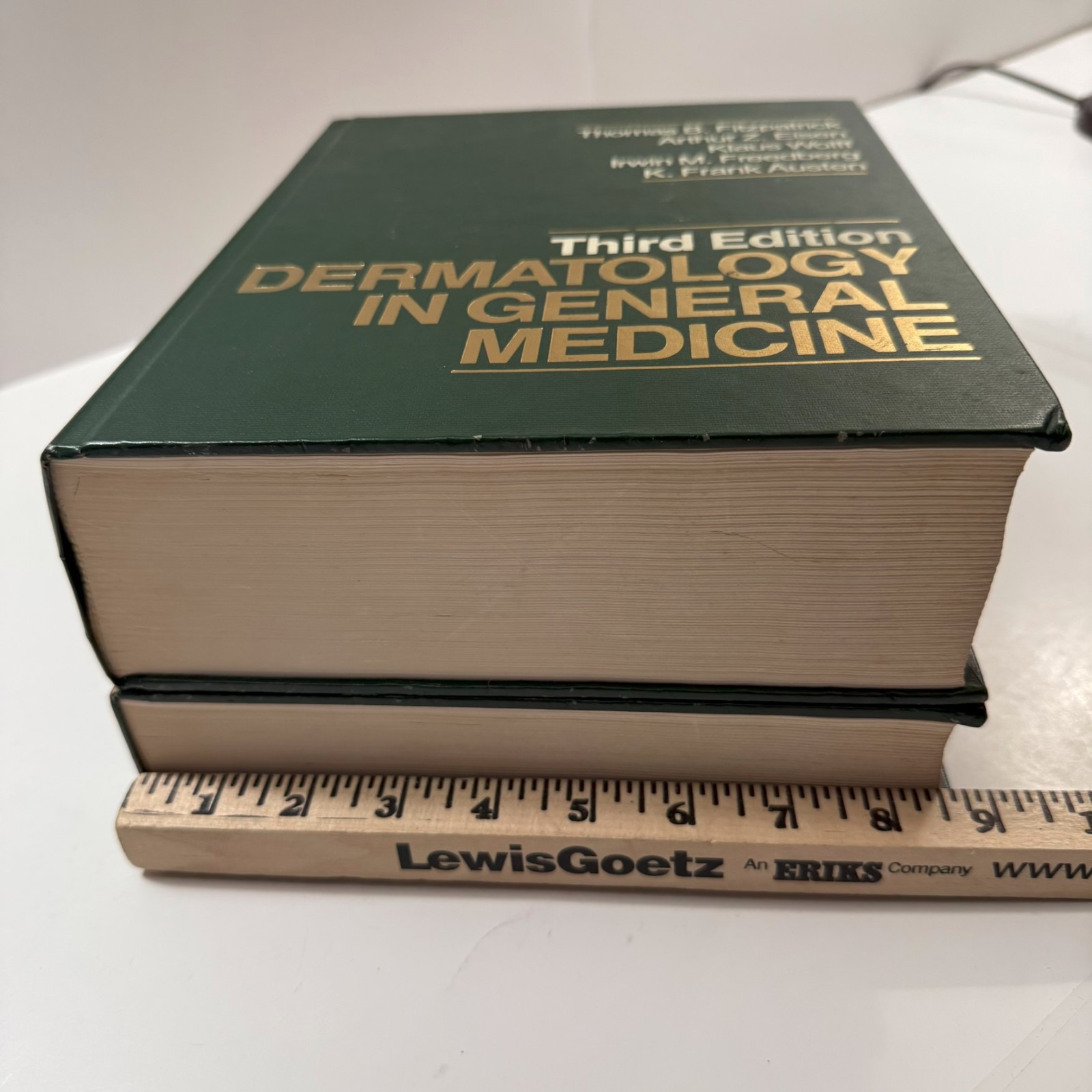 Set of 2 Books: Dermatology in General Medicine Third Edition Vol. 1 + 2 McGraw