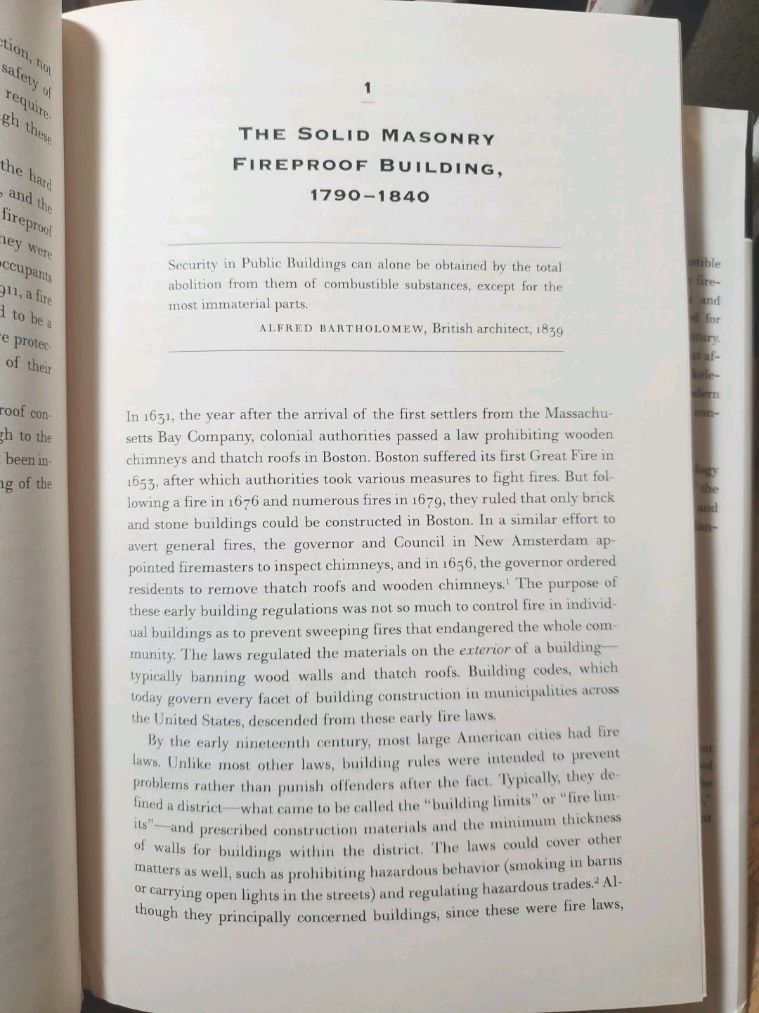 The Fireproof Building By Sara Wermiel Public Safety 2000 1st Edition HC DJ