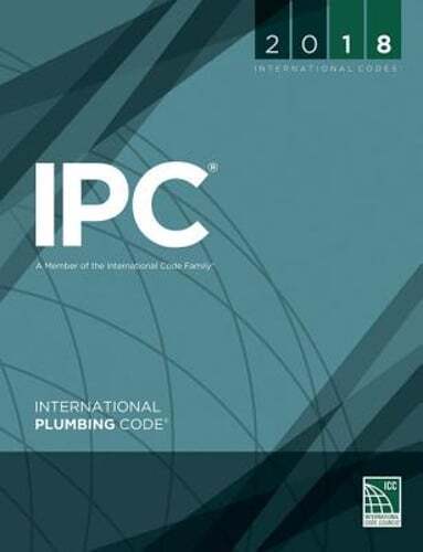 2018 International Plumbing Code by International Code Council: Used