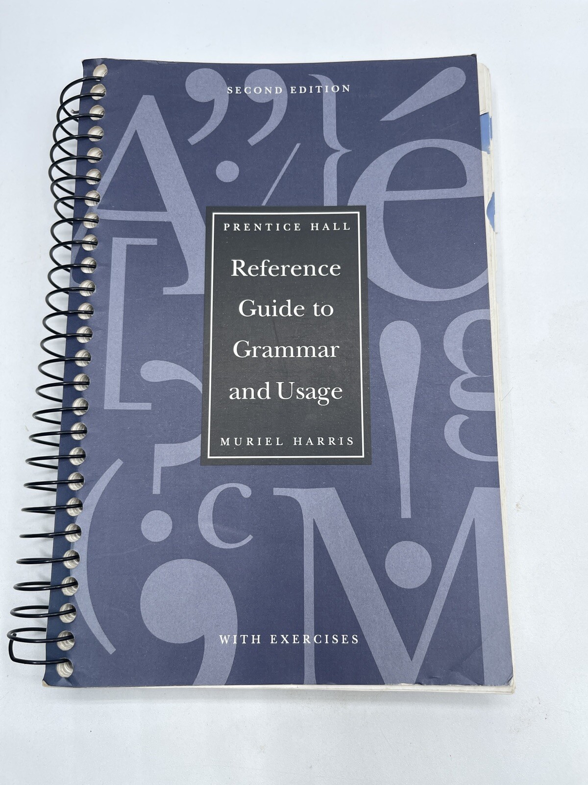 Prentice Hall Reference Guide To Grammer And Usage Harris 2nd Ed Without Exer.