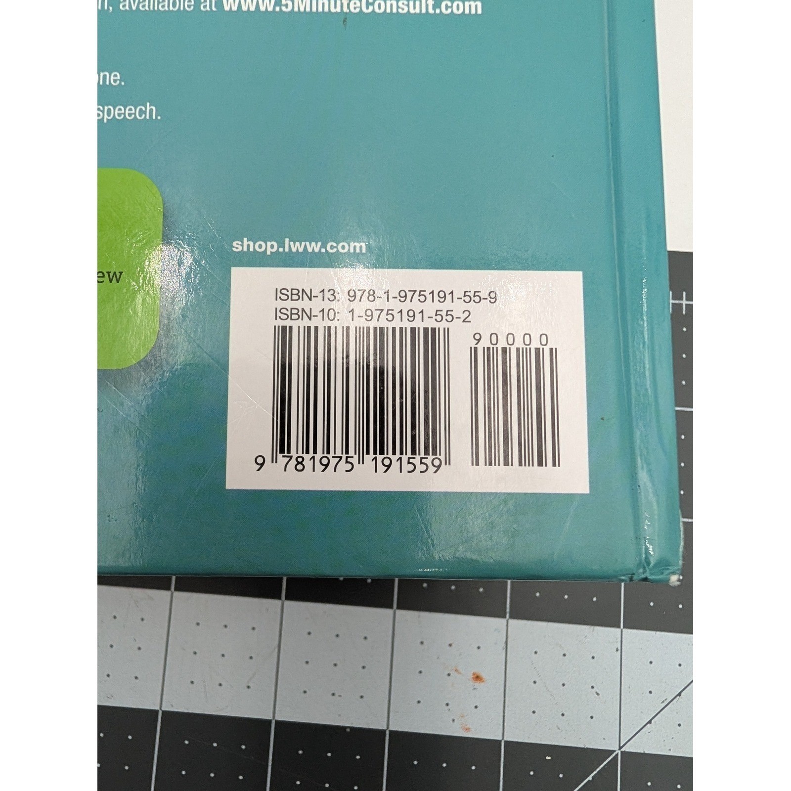 The 5 Minute Clinical Consult 2023 Teal Hardcover 31st Edition