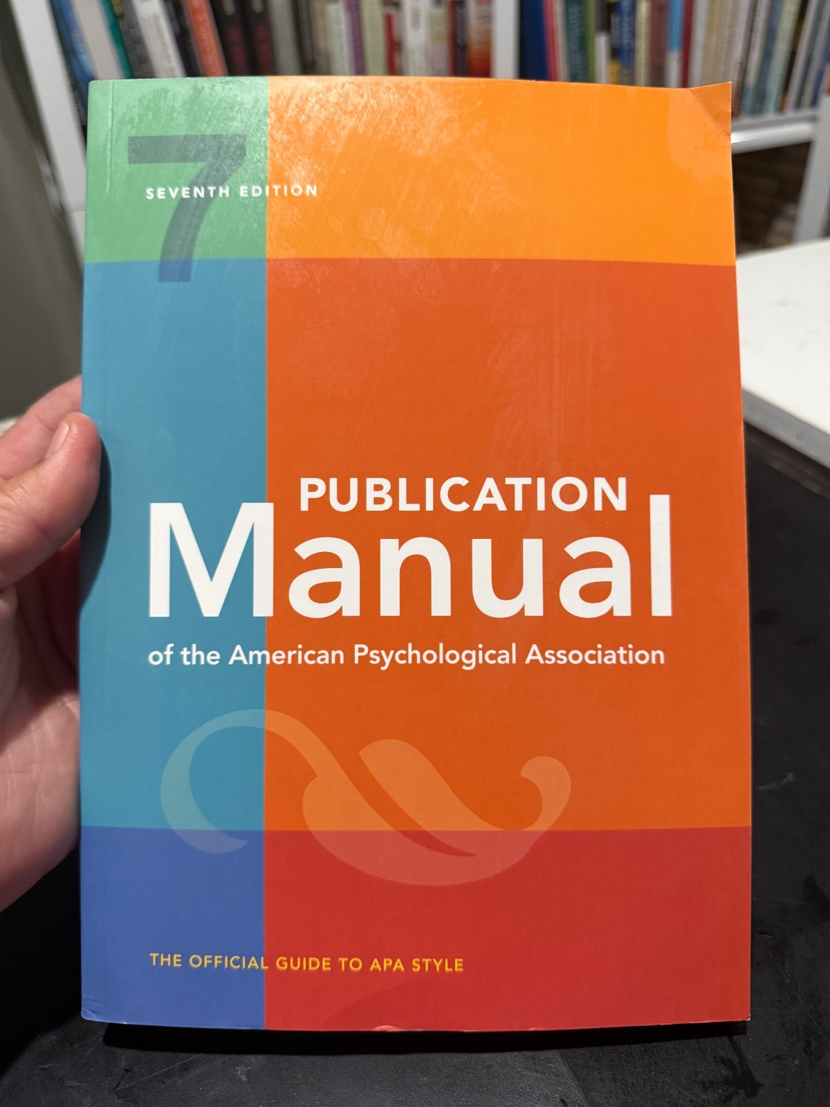 New Publication Manual Of The American Psychological Association (7th Edition)
