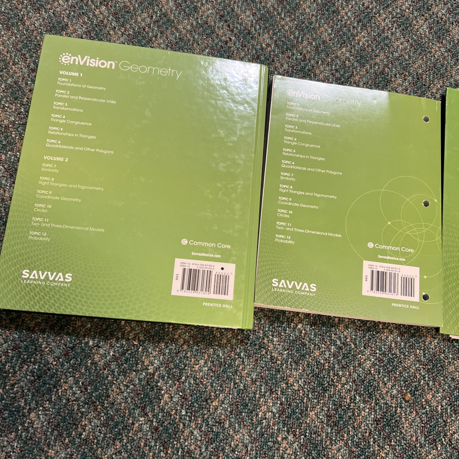 envision geometry Teachers books 4 In All 2018 Common Core