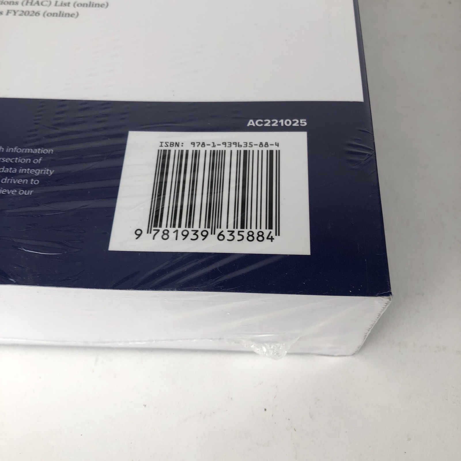 ICD-10-CM Code Book 2026, Perfect Bound by AHIMA Press Trade Paperback Sealed