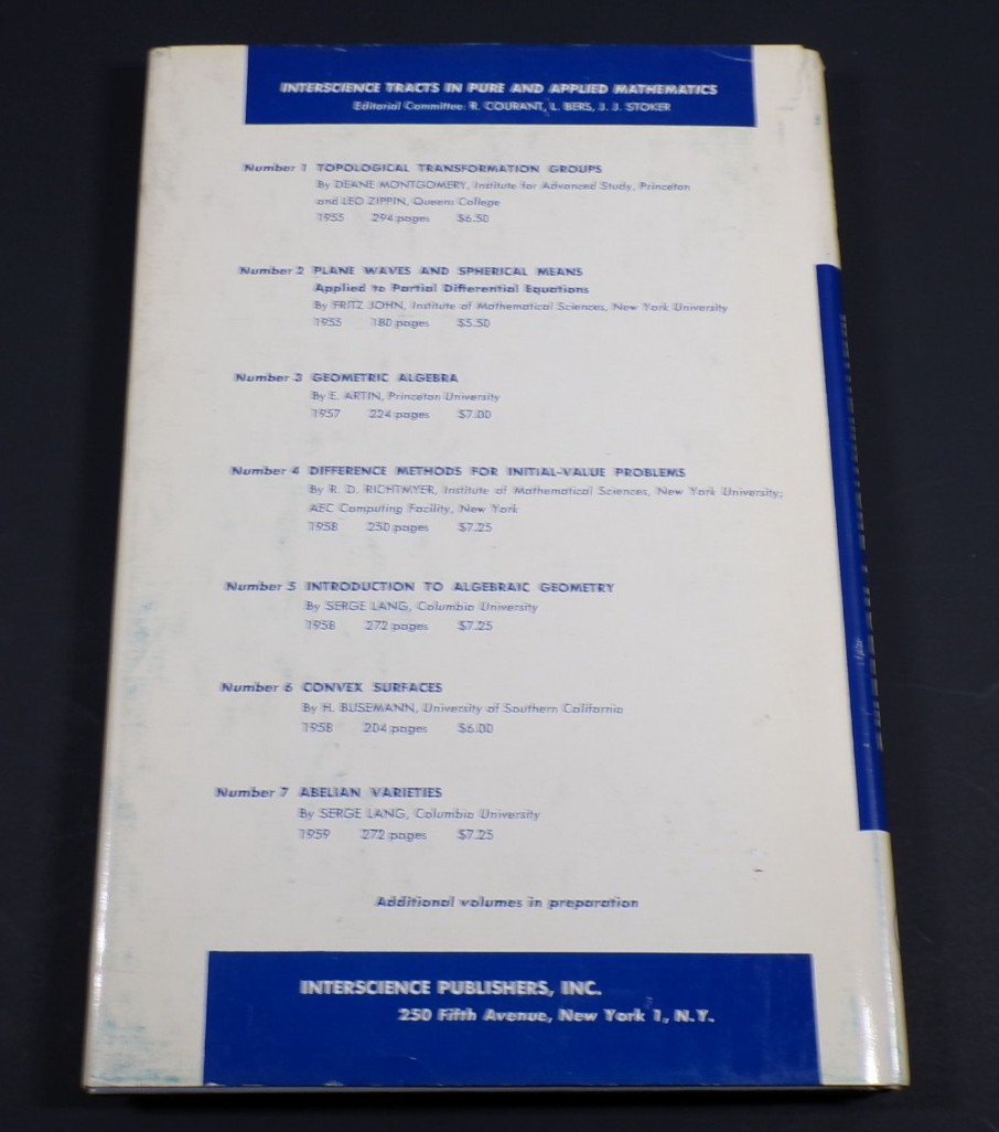 1st edition A Collection of Mathematical Problems by Stan Ulam Manhatten Project