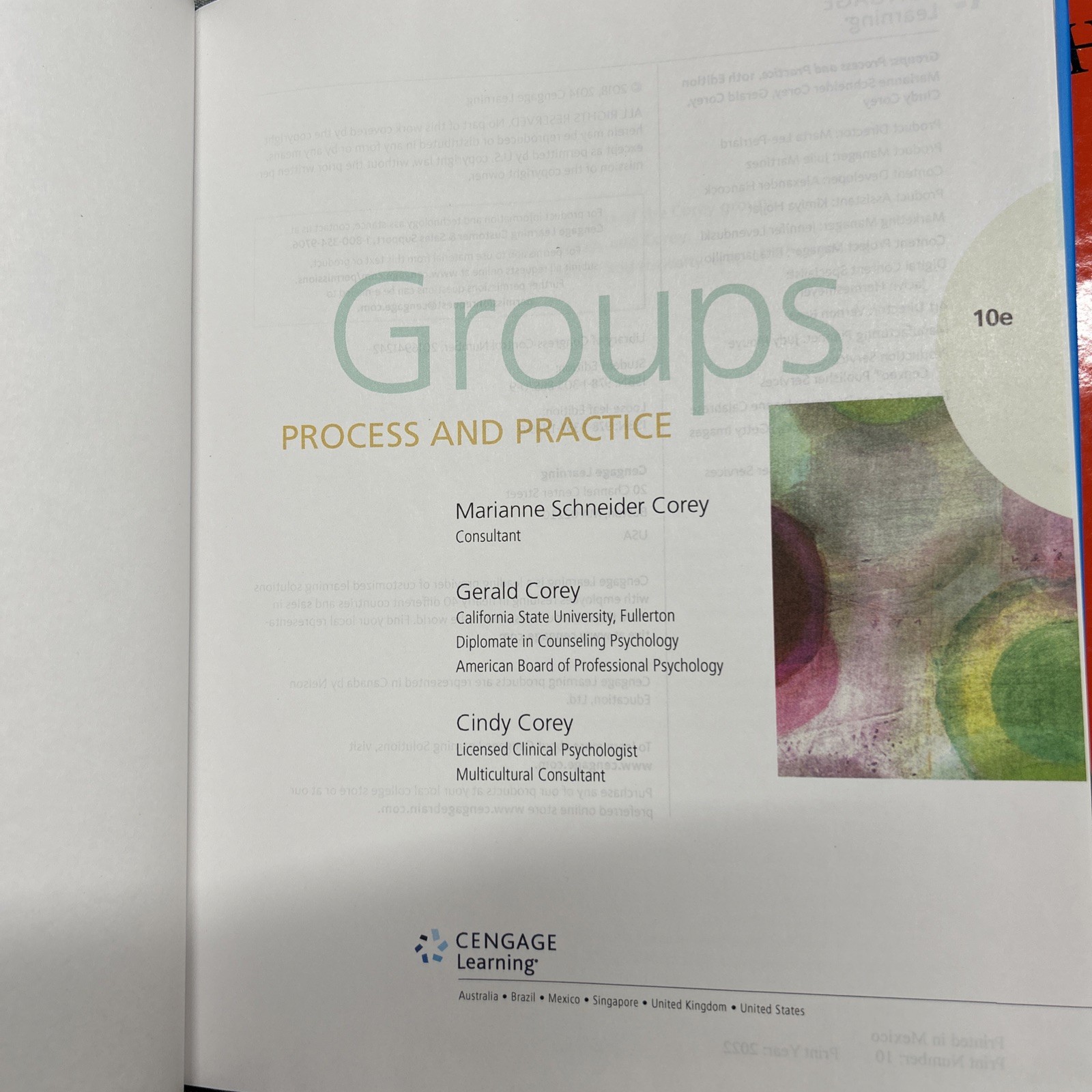 Groups Process and Practice by Gerald Corey,…