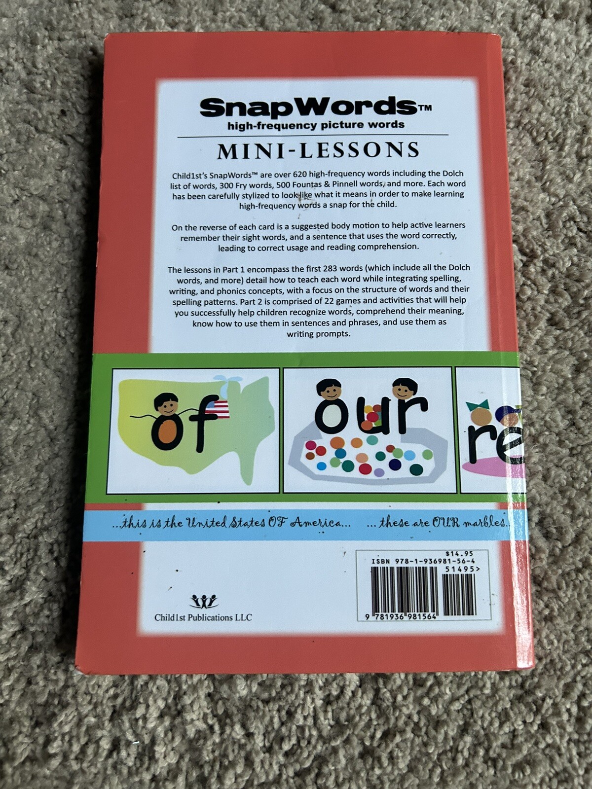 Snapwords (R) Mini-Lessons – Paperback By Major, Sarah – Like New