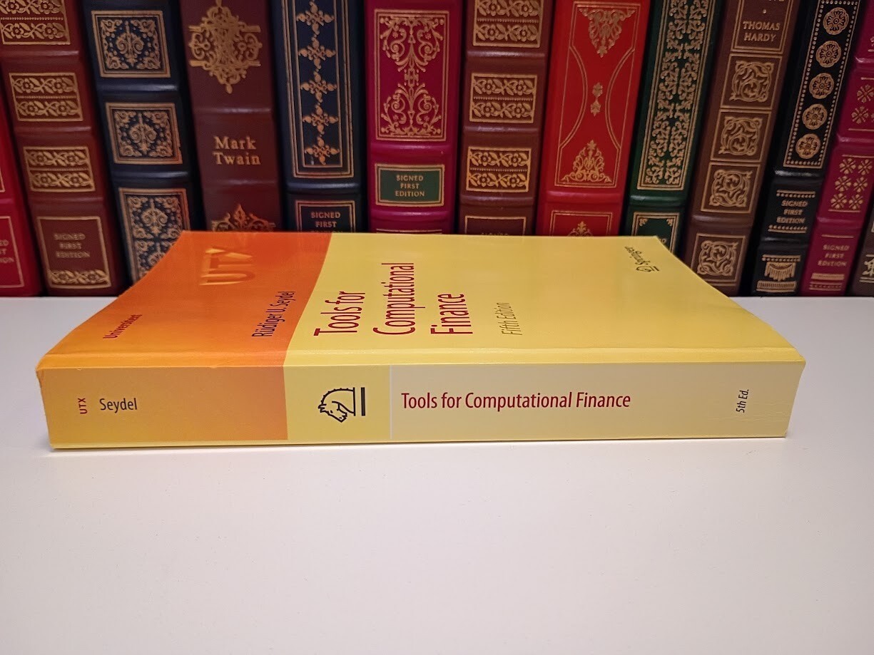 Tools for Computational Finance Seydel Universitext Springer Black Scholes VG PB