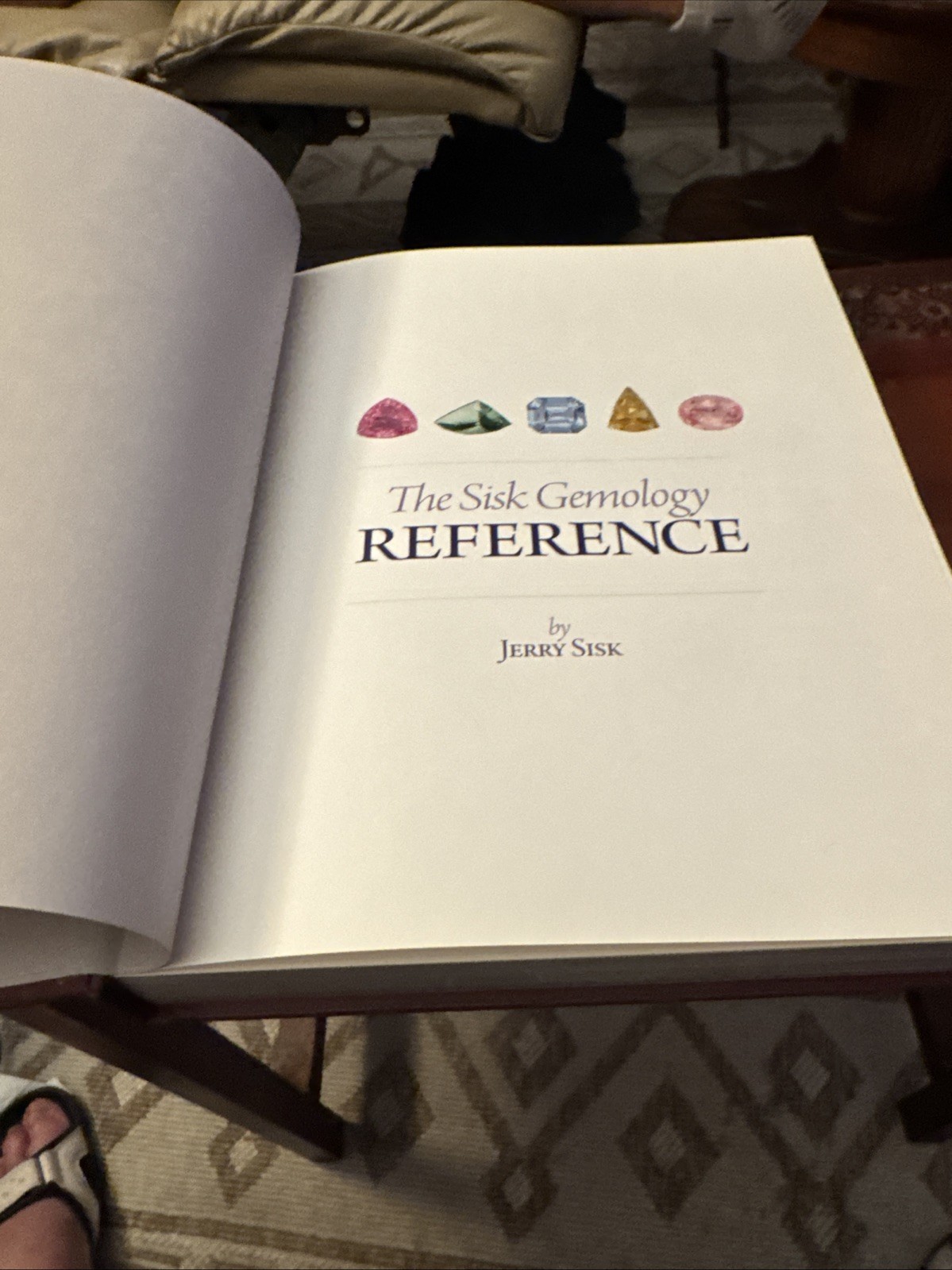 The Sisk Gemology Reference Volume 3 Gallery of Gems HB book by Jerry Sisk (HC)