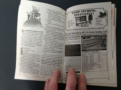 2000 The Old Farmer’s Almanac Millennium Collector’s Edition 272 Pages Used
