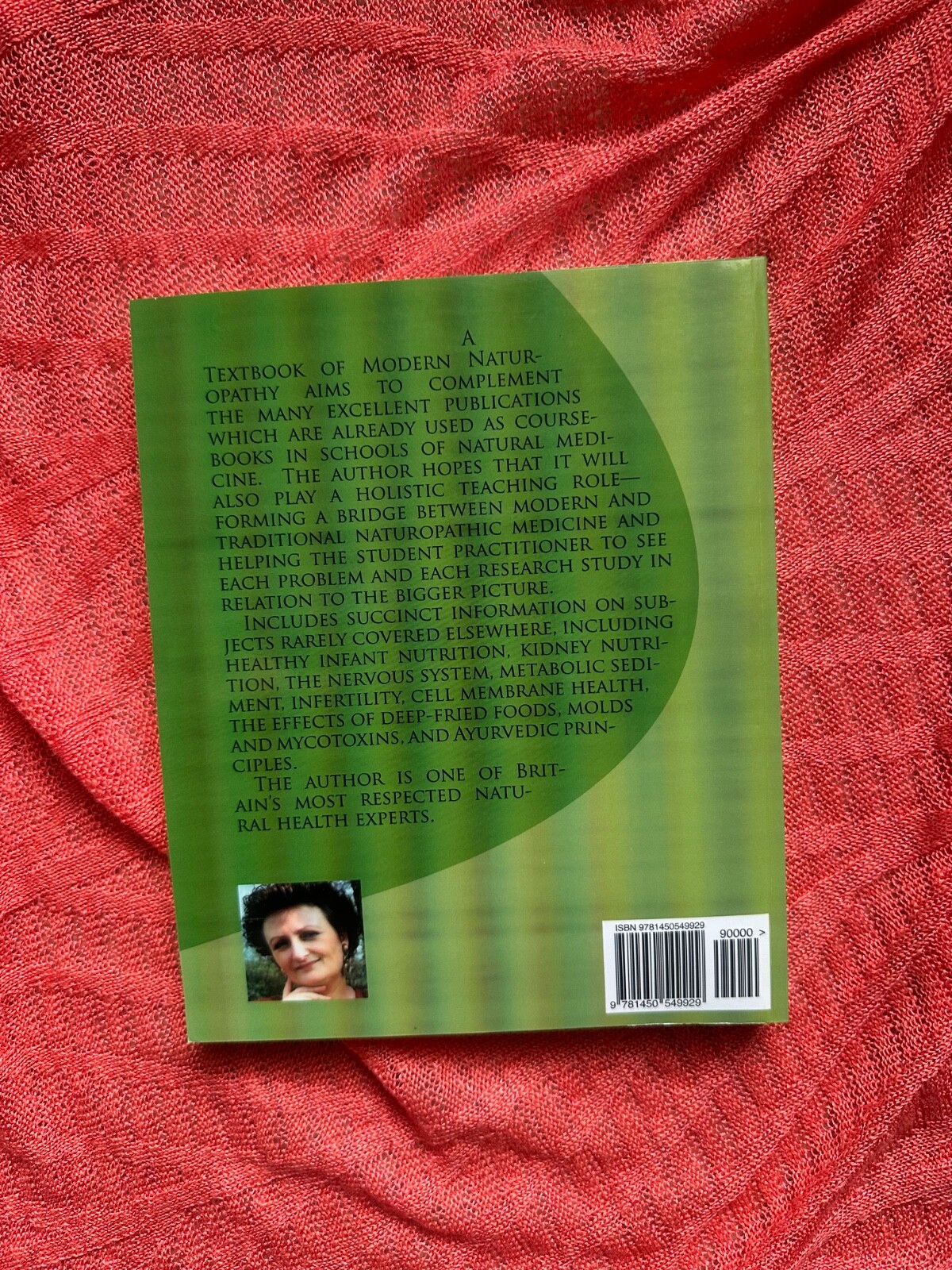 A Textbook of Modern Naturopathy by Linda Lazarides, Like New Paperback.