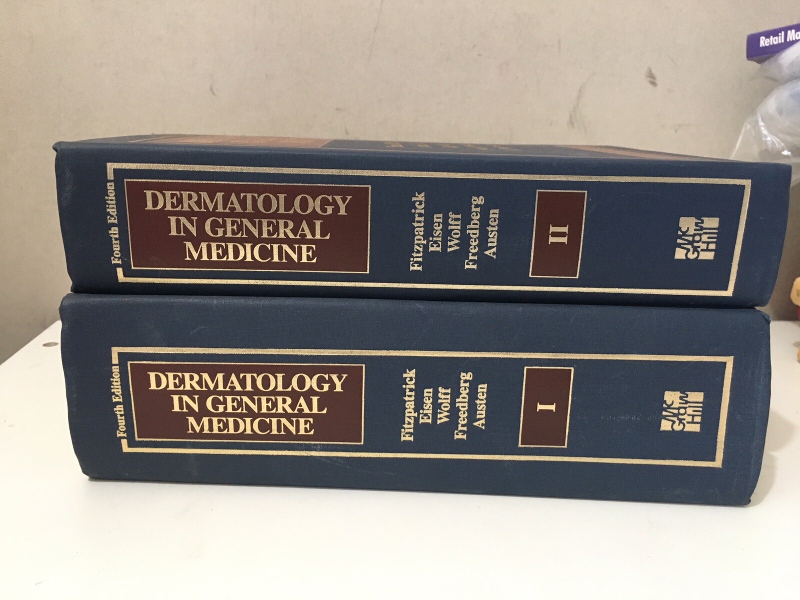Dermatology in General Medicine by Arthur Z. Eisen 4th Ed 1993 Vol 1 & 2 HC