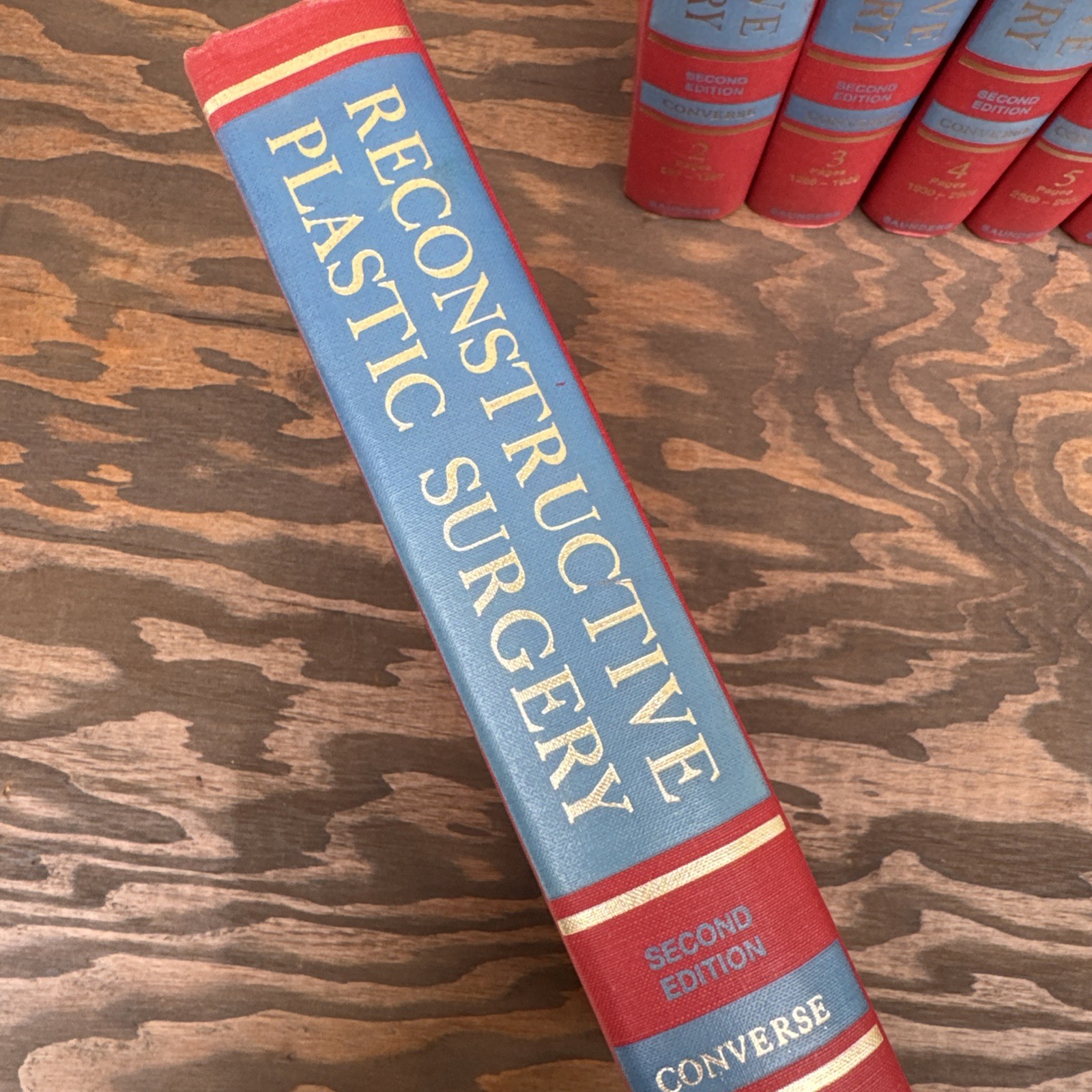RECONSTRUCTIVE PLASTIC SURGERY: PRINCIPLES AND PROCEDURES John Converse 7 Vol