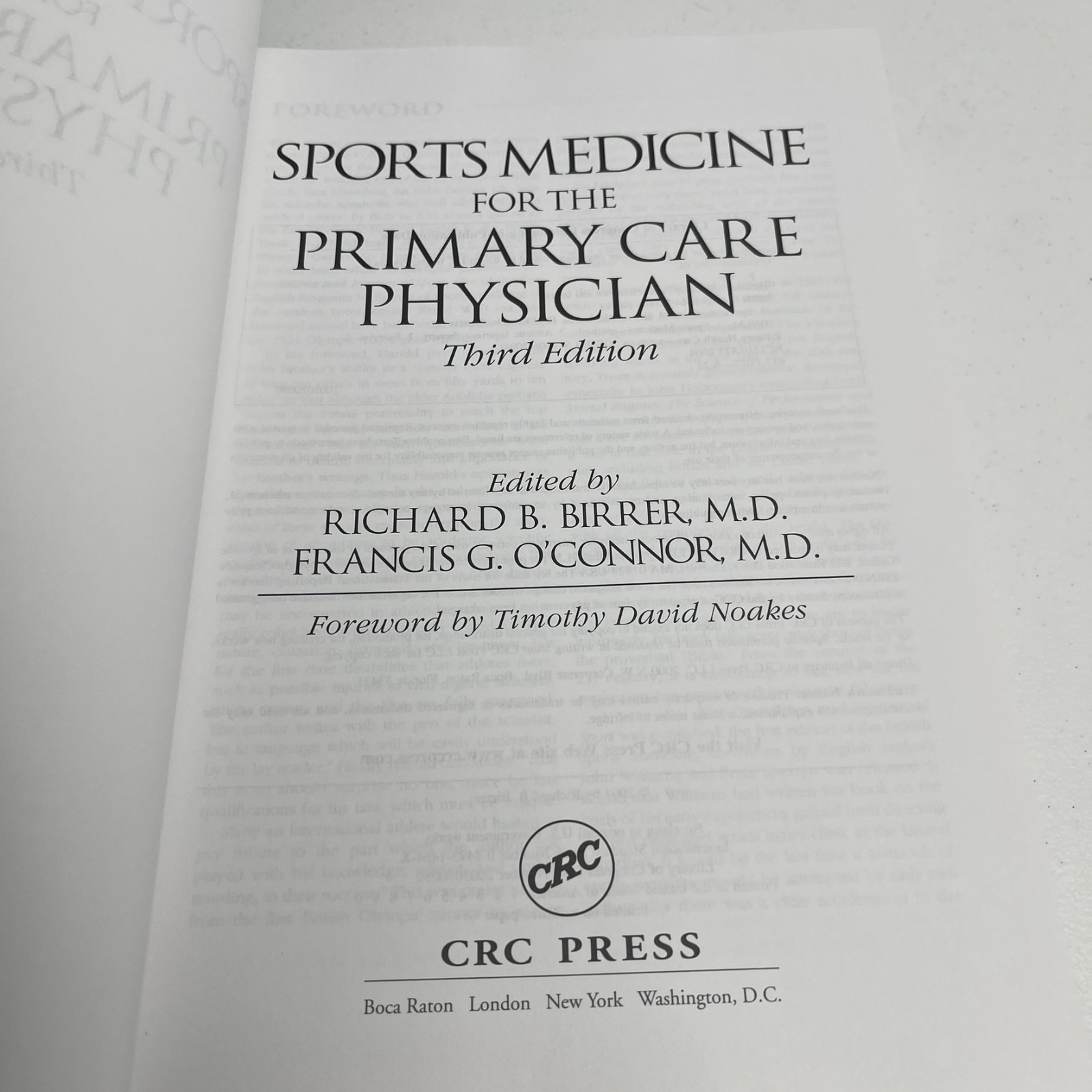 Sports Medicine for the Primary Care Physician – 3rd edition Birrer