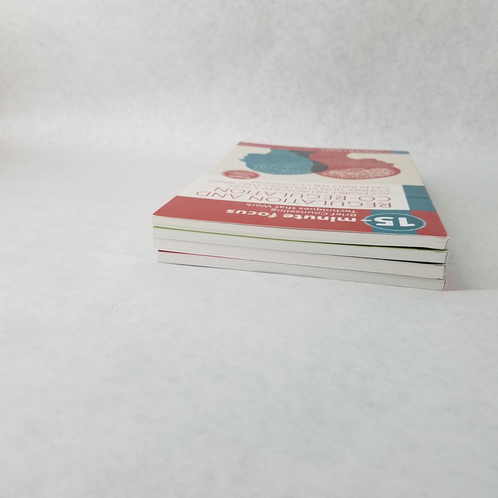 Lot of 4 15-Minute Focus Counseling Softcovers – LIKE NEW! Titles in Description