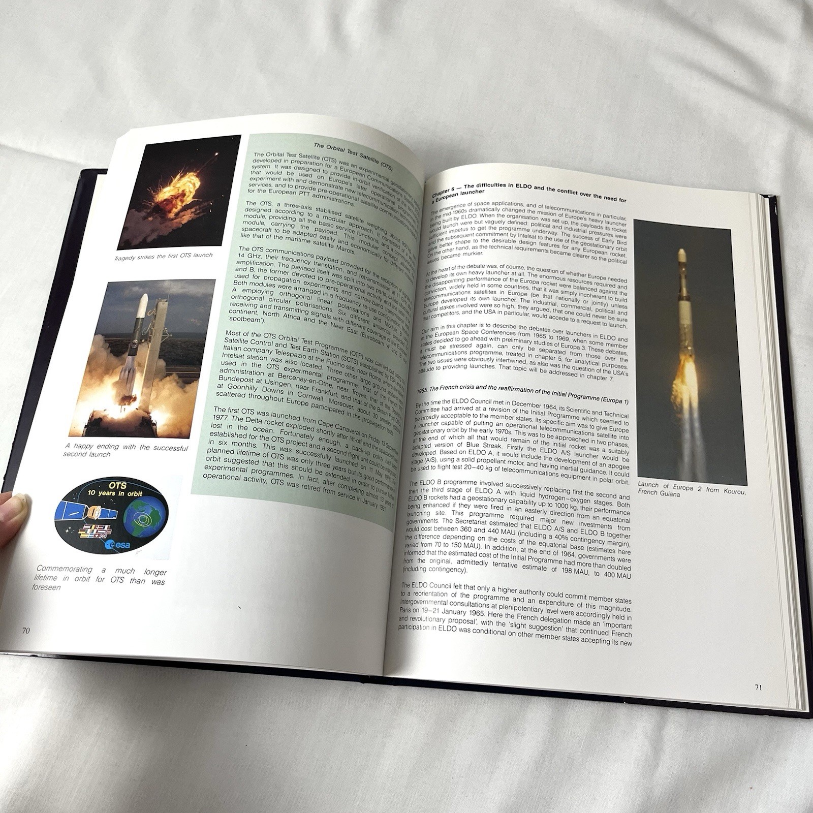 Europe in Space 1960-1973 John Krige Arturo Russo HC Book 1994