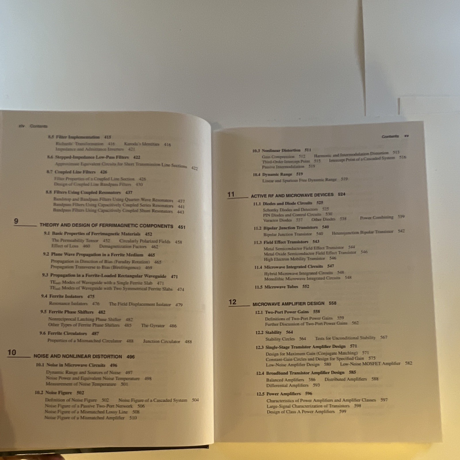 Wiley Microwave Engineering 4th Ed David M. Pozar 2012 HC Textbook