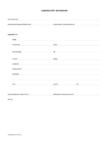 Black Laboratory Notebook – 96 Pages (.25» Grid Format), 8 7/8» X 11 1/4»,…