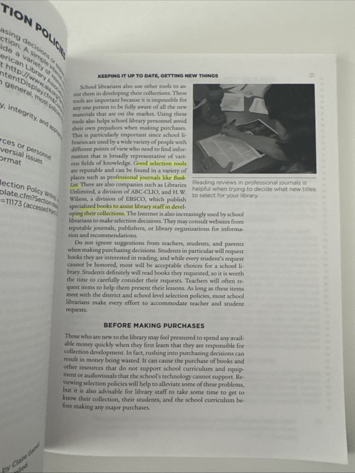School Library Day-to-Day Operations: Just the Basics