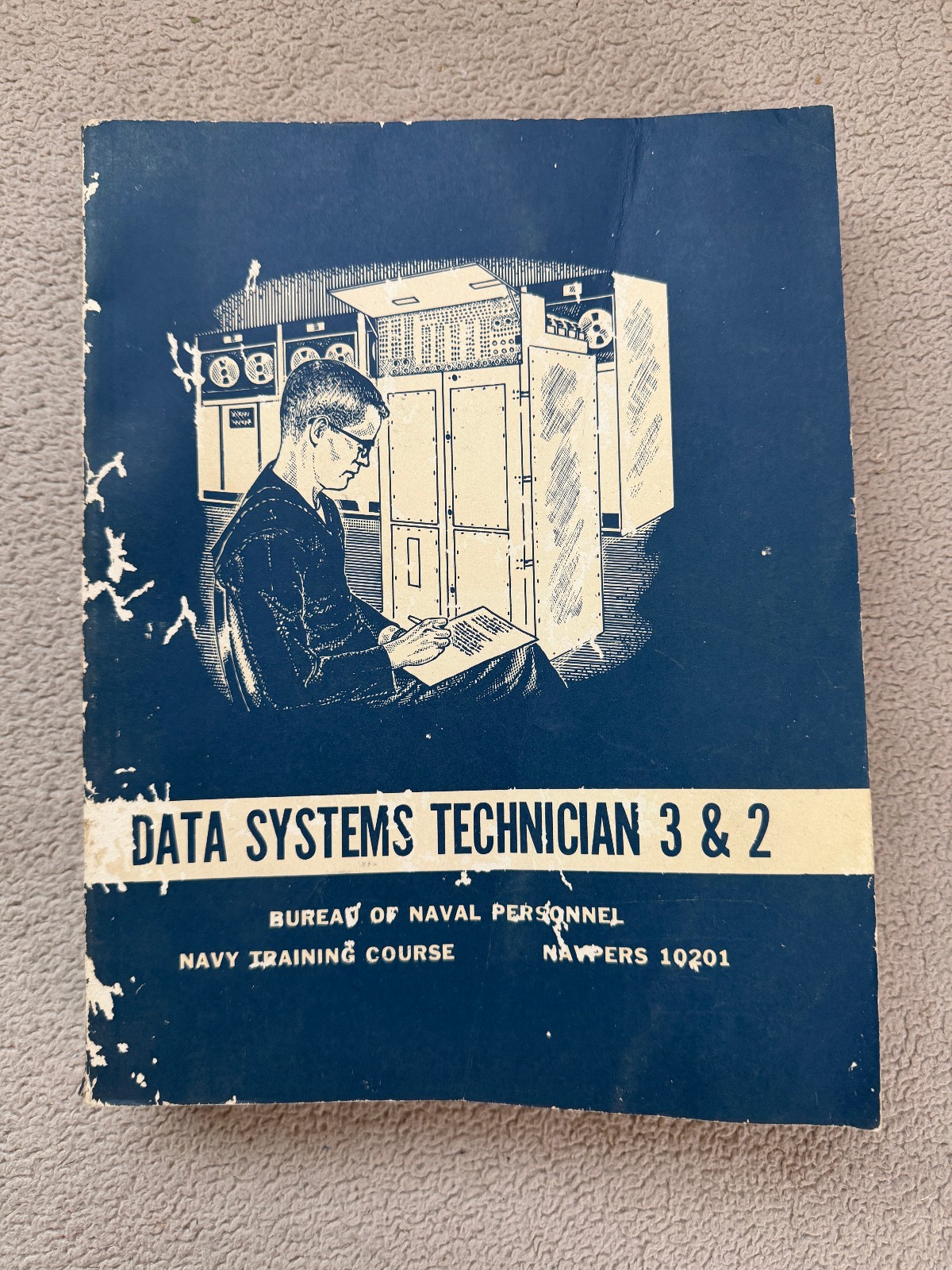 Data Systems Technician By Bureau Of Naval Personnel PB 1965 NAVPERS 10201