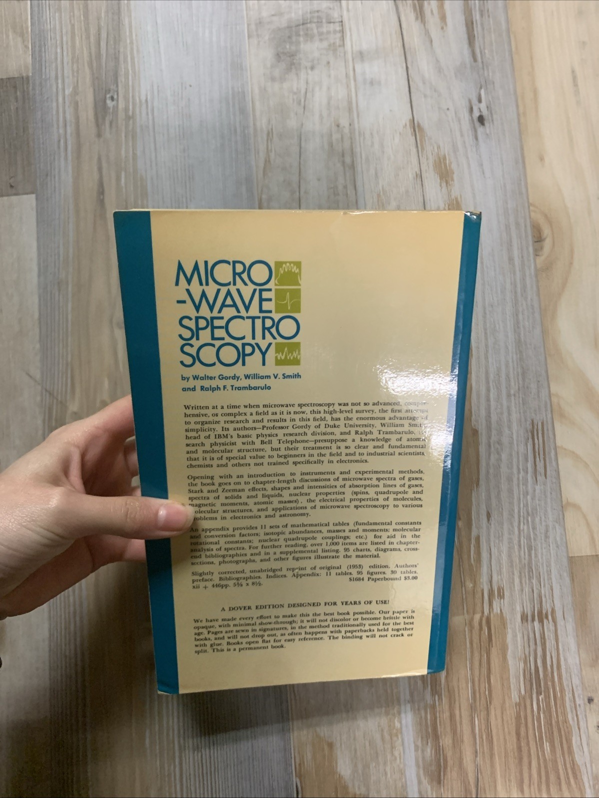 Microwave Spectroscopy—Walter Gordy (Trade Paperback)