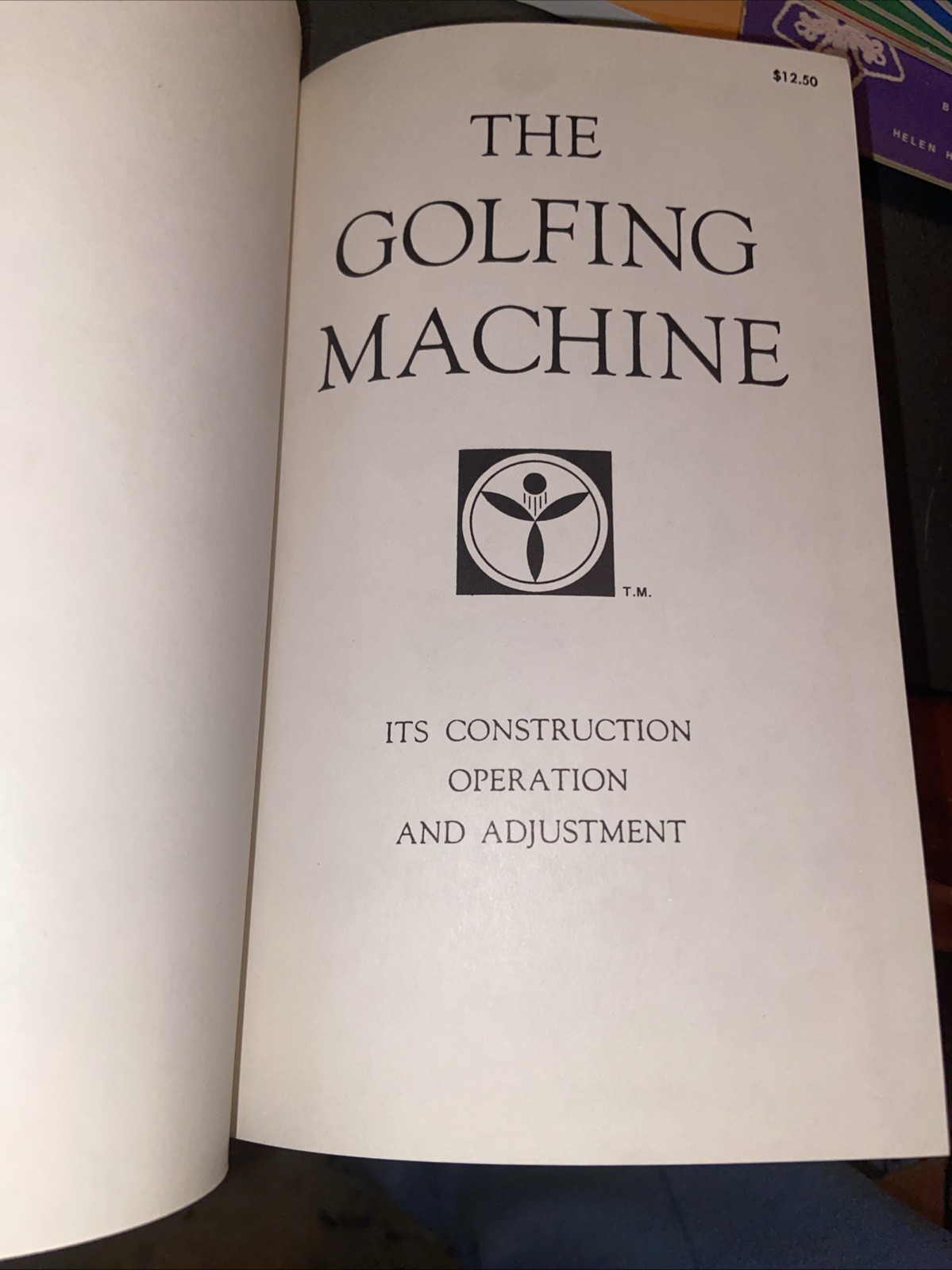 The Golfing Machine. Geometric Golf. 1980 Edition Hard Cover