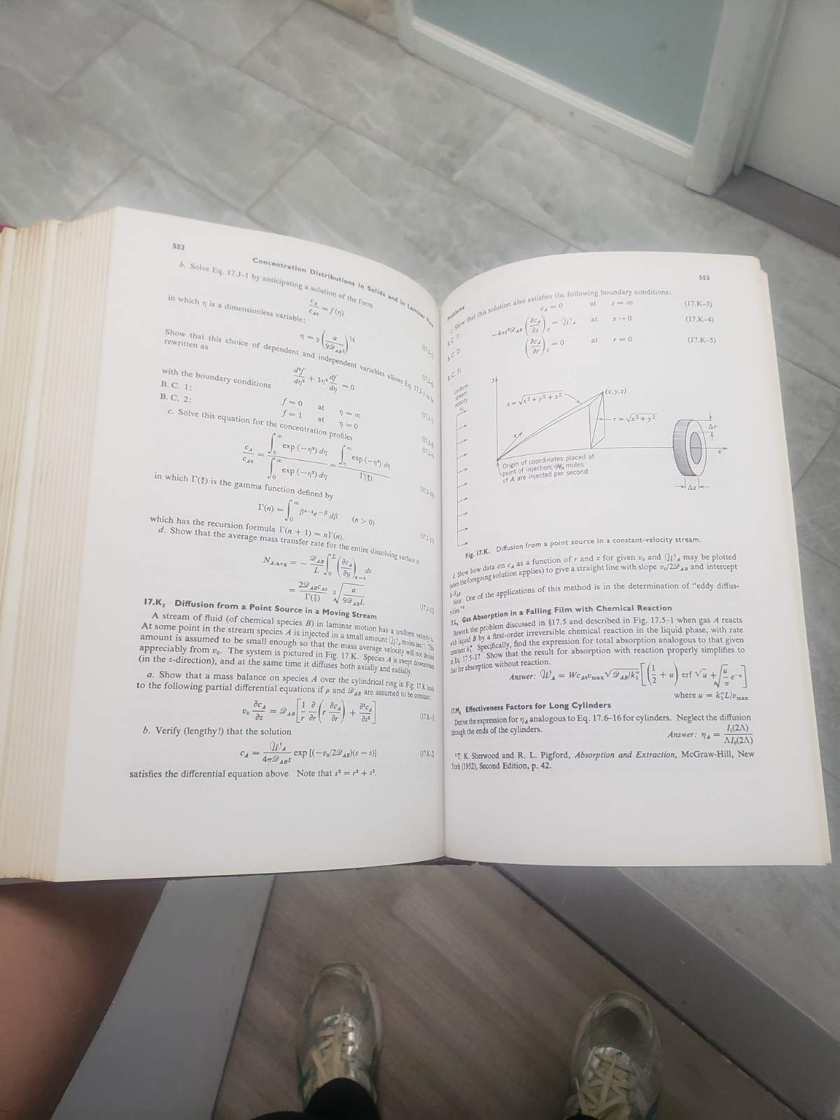 Transport Phenomena Hardcover Textbook, Mechanics/Fluids, 752 Pages, English