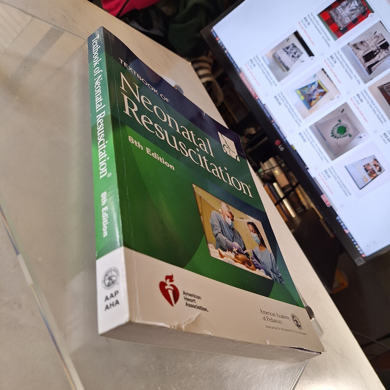 Nrp Ser.: Textbook of Neonatal Resuscitation by American Heart Association…