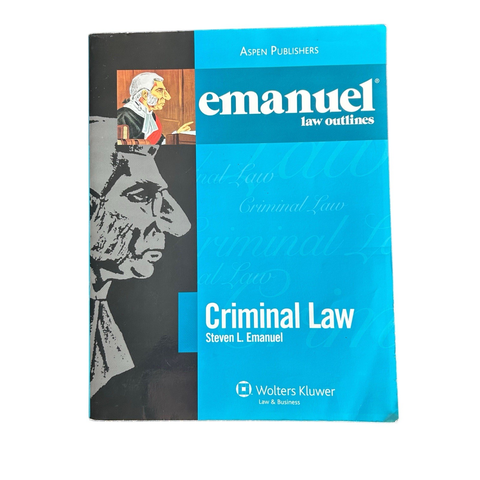 Emanuel Law Outlines: Criminal Law by Steven L. Emanuel Sixth Edition Paperback