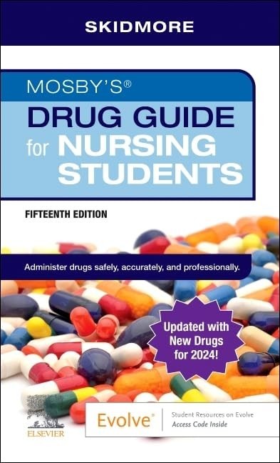 Mosbys Drug Guide for Nursing – ACCEPTABLE