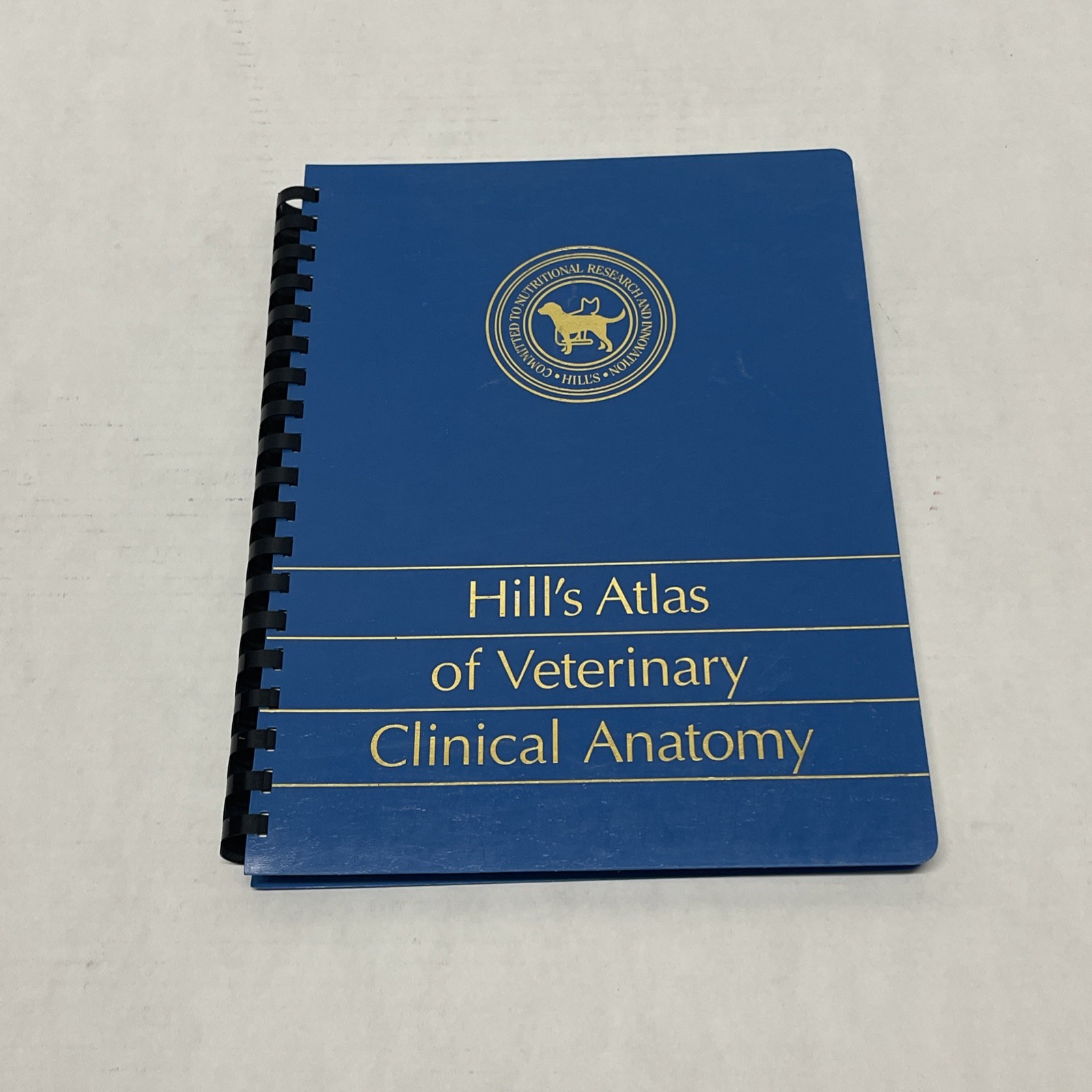 Hill’s Atlas of Veterinary Clinical Anatomy (2004 Spiral Bound) Illustrated